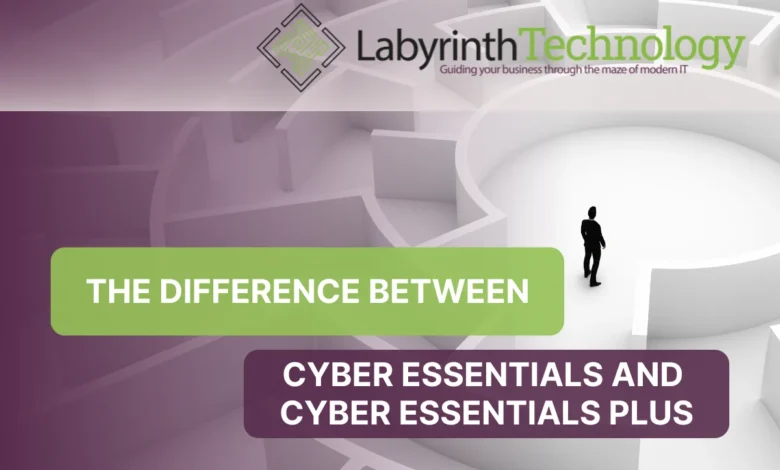 difference between cyber essentials and cyber essentials plus