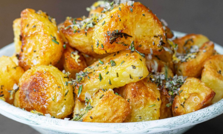 air fryer roasted potatoes