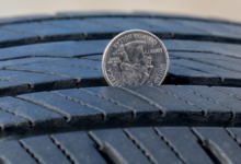 how to check tire tread