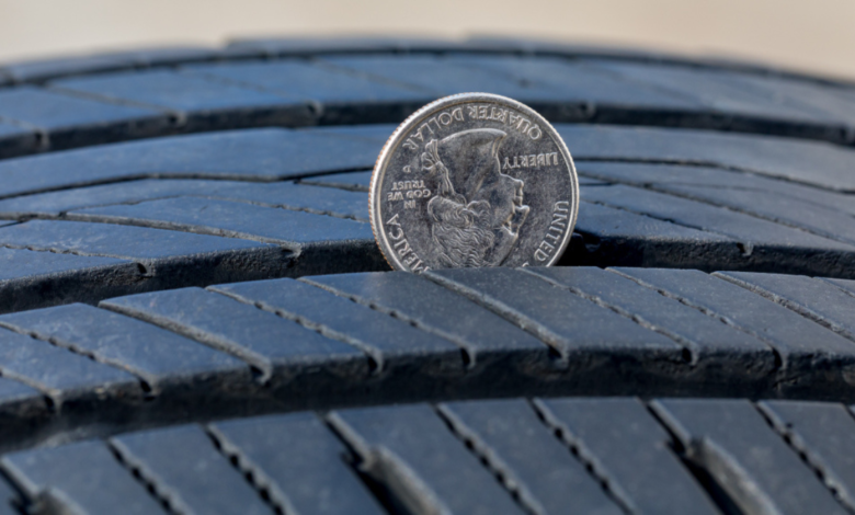 how to check tire tread