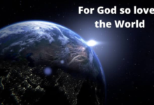 for god so loved the world